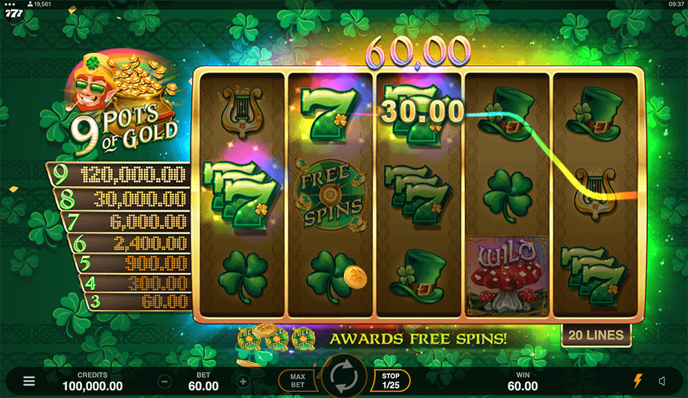 9 Pots Of Gold Mobile Version 9 Pots Of Gold Mobile Version